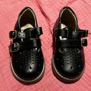 Footmates Danielle black size toddler 4 medium